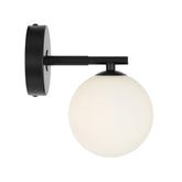 Felton 1 Wall Light Black